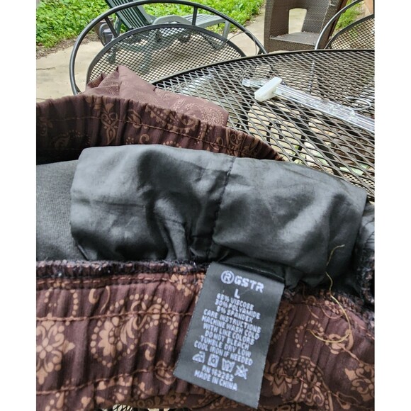 RGSTR Pants Mens Large Brown Cargo Paisley - Picture 13 of 13